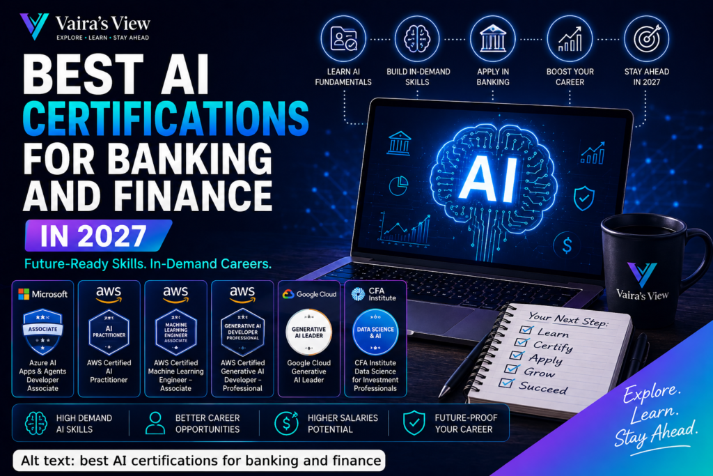 Best AI certifications for banking and finance