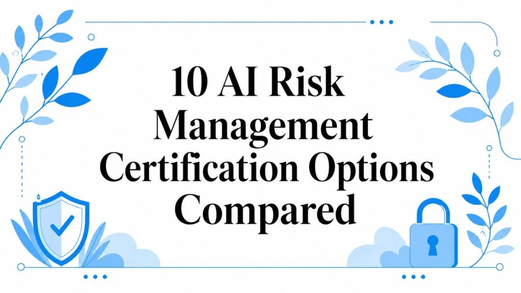 ai risk management certification